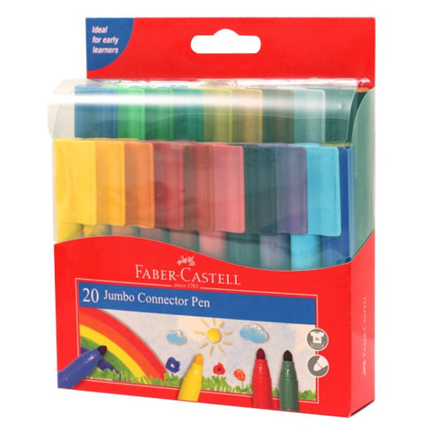 20pcs Jumbo Connector Marker Pens